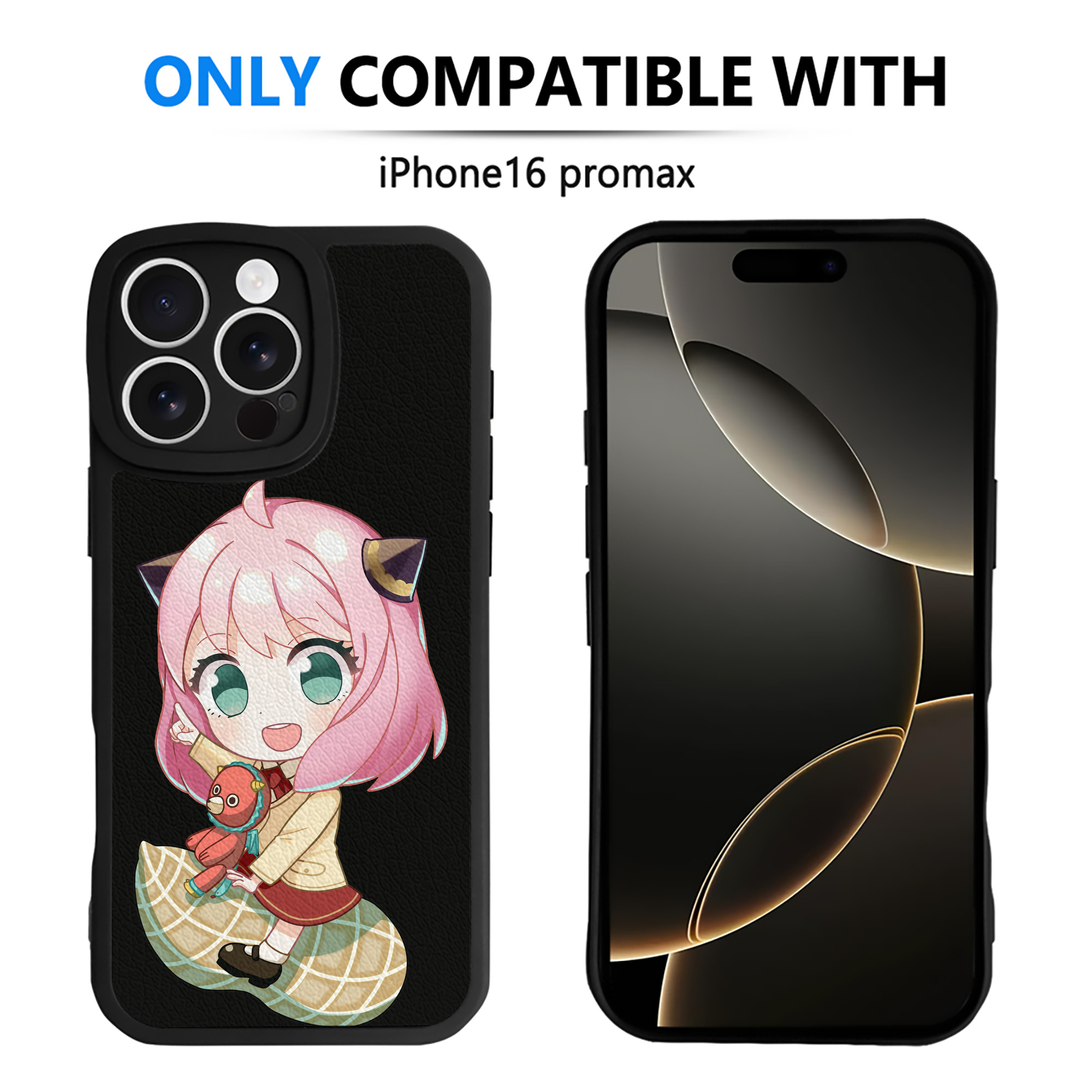 （画像用） SPY×FAMILY间谍家家酒 【iPhone 16シリーズ対応】シリコンスマホケース（レザー調） 材質：シリコン